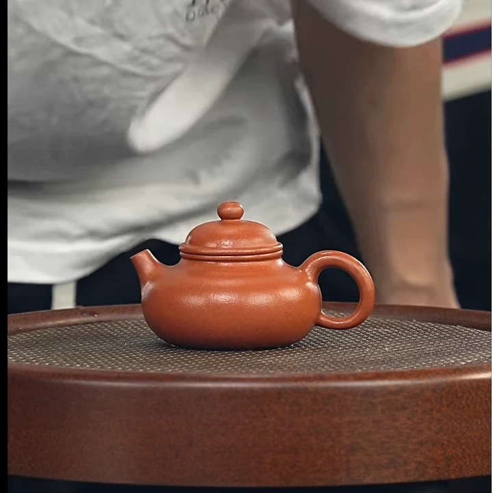 【巧器自营】小容天-老红泥-全手工无添加-120cc