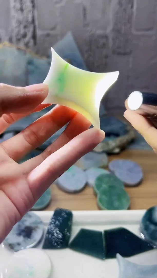 裸石翡翠翡翠a货正品玉石陈573