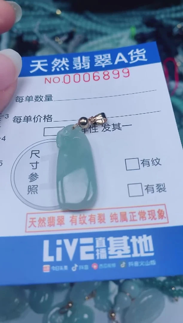 颈饰未镶嵌翡翠00006899