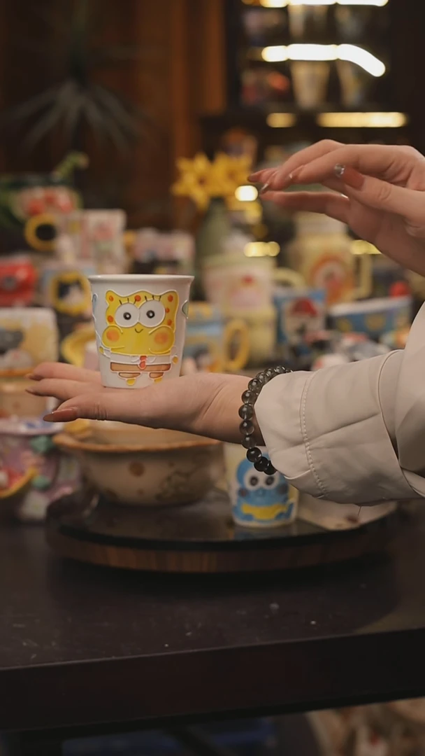 景德镇釉下彩绘设计师款式陶瓷