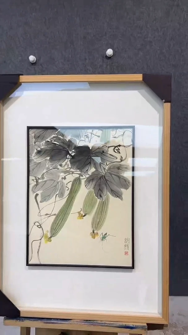 国画邹训精-1.2平尺-国画作品