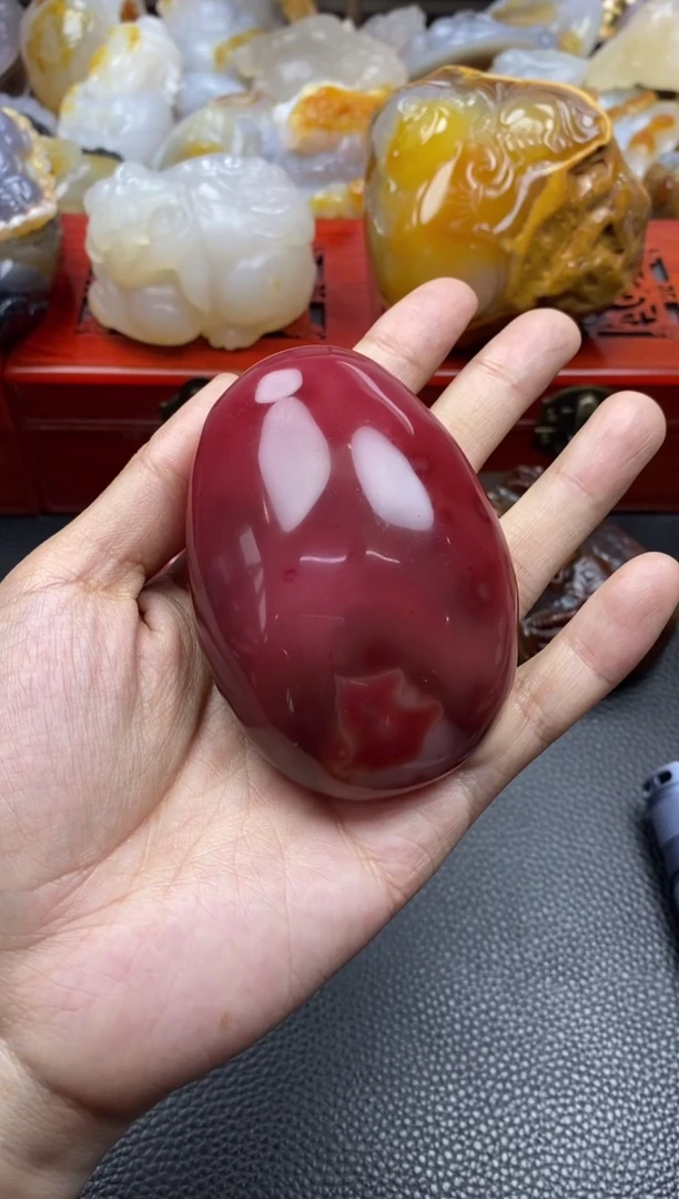 未镶嵌手把玛瑙/玉髓落**秋00