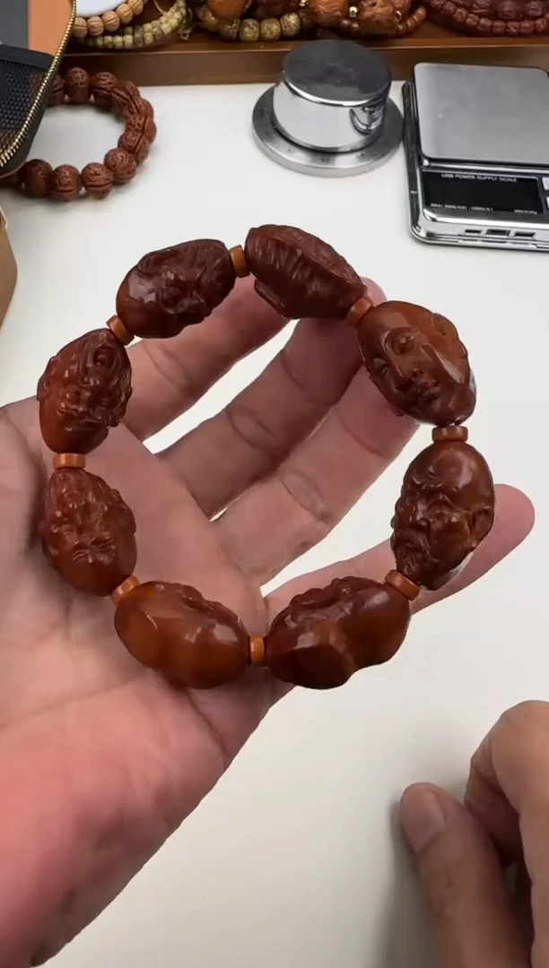 手串橄榄核橄榄核雕刻