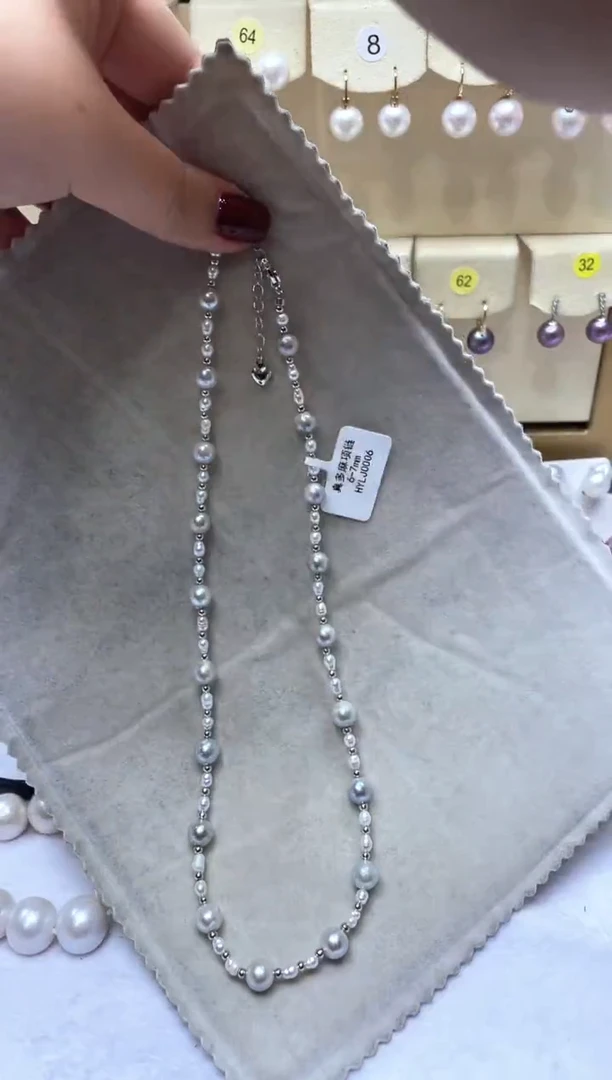 【闪购商品】海水珍珠颈饰未镶嵌海水真多麻项链