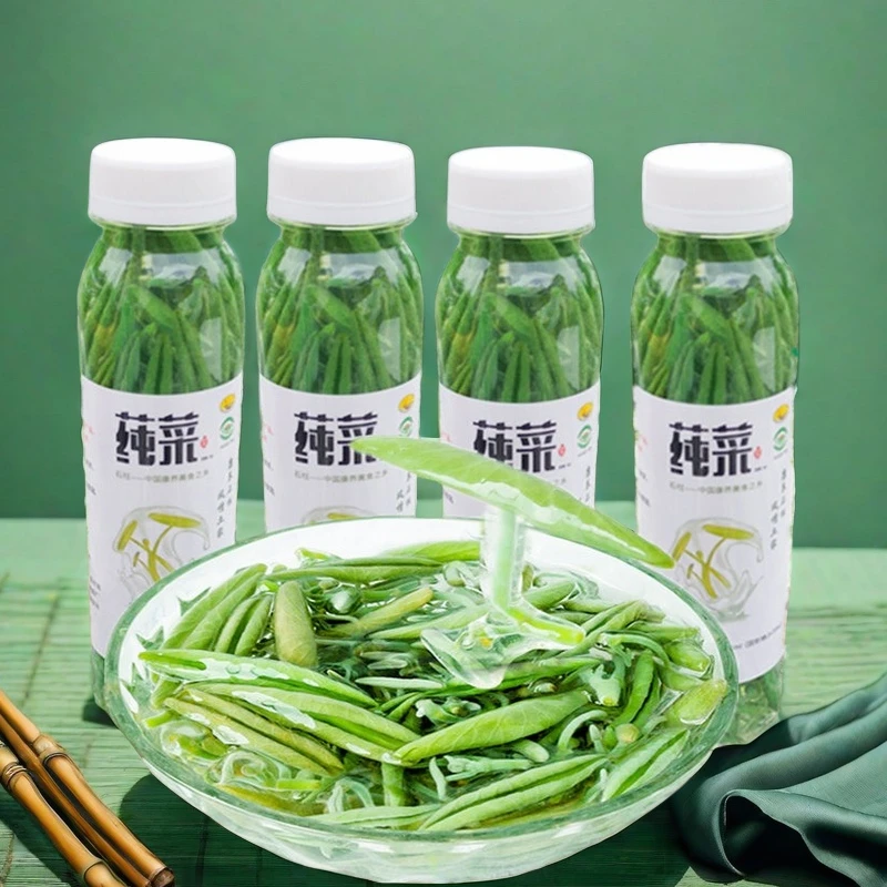 石柱黄水特产新鲜莼菜非即食太湖西湖利川纯菜320克正宗商用