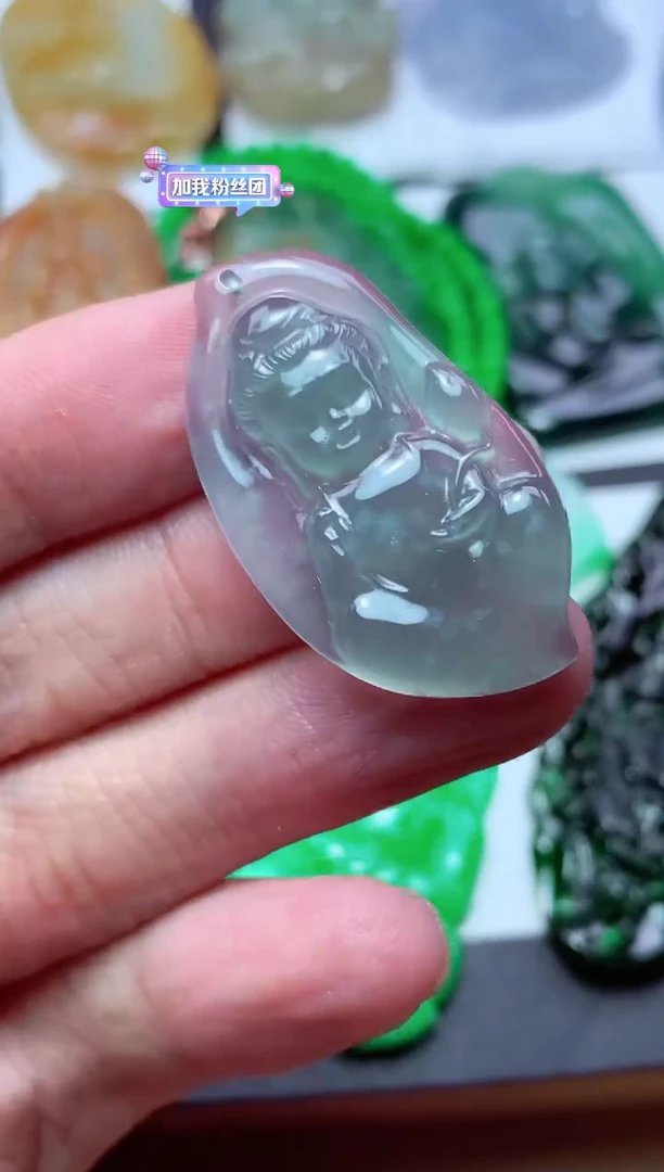 翡翠未镶嵌颈饰天然翡翠