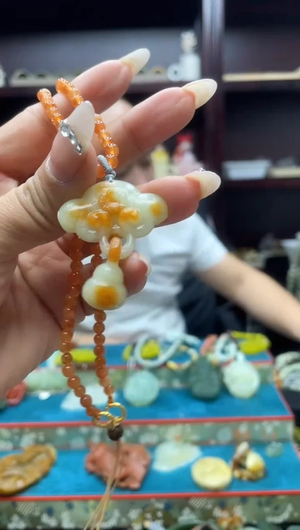 未镶嵌岫玉吊坠多样性发*货拍一发一