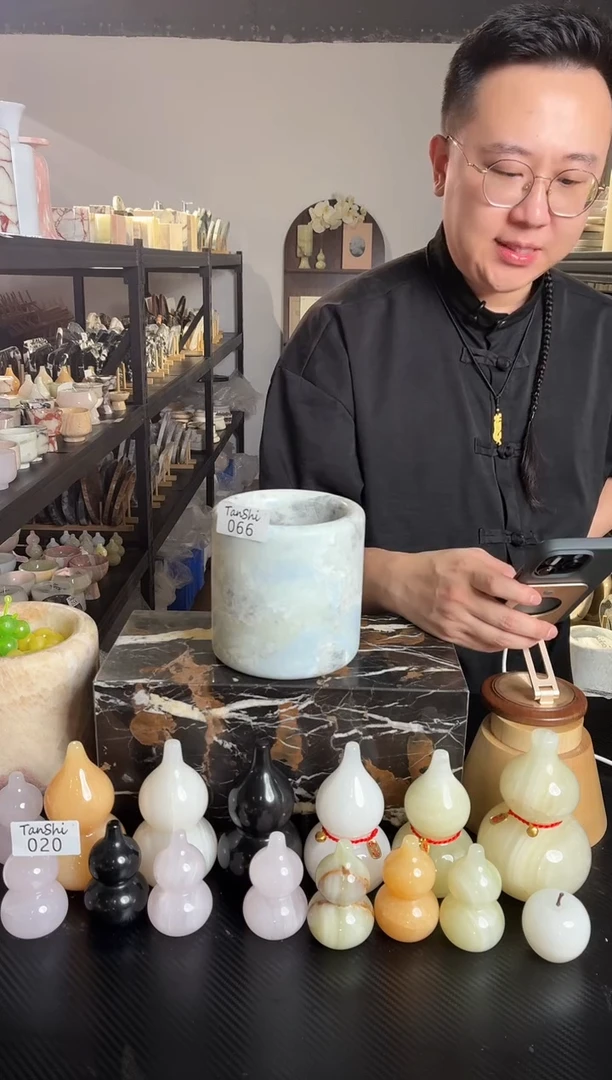 石材066  中桶空杯