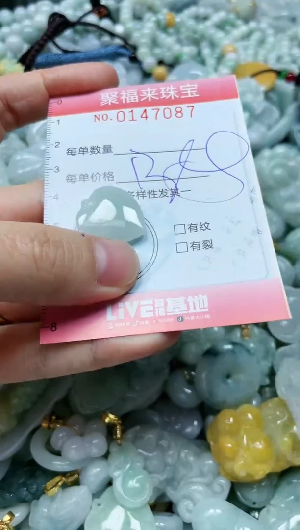 翡翠未镶嵌颈饰闪购0147087