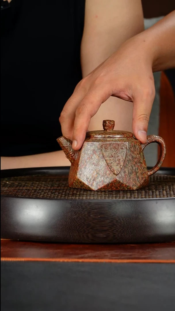 茶壶紫砂宜兴原矿紫砂35