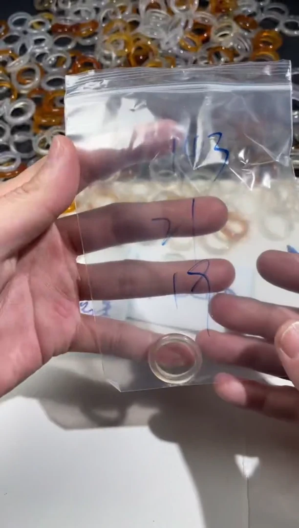 【闪购商品】玛瑙/玉髓戒圈未镶嵌143