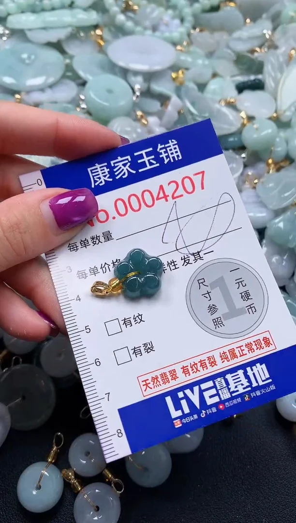 颈饰未镶嵌翡翠4207