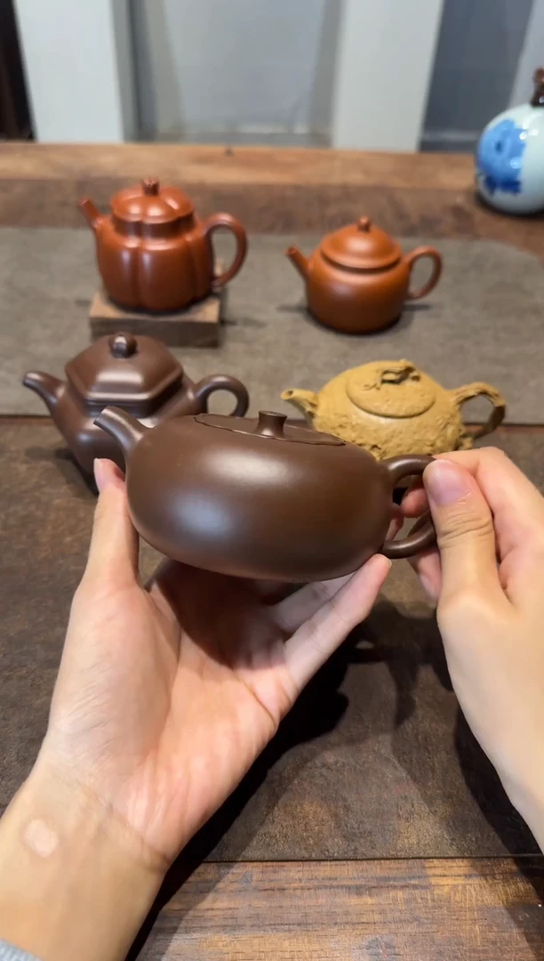 茶壶紫砂一****句柿柿如意