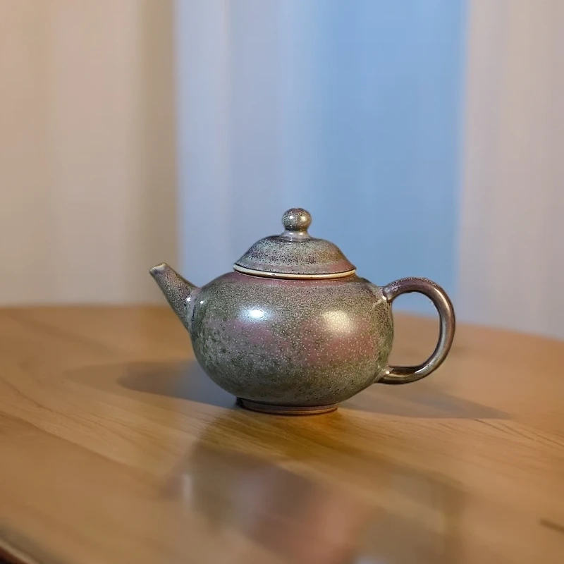 钧瓷小容天壶 直播间同价 100cc 器有余底款 精工制作