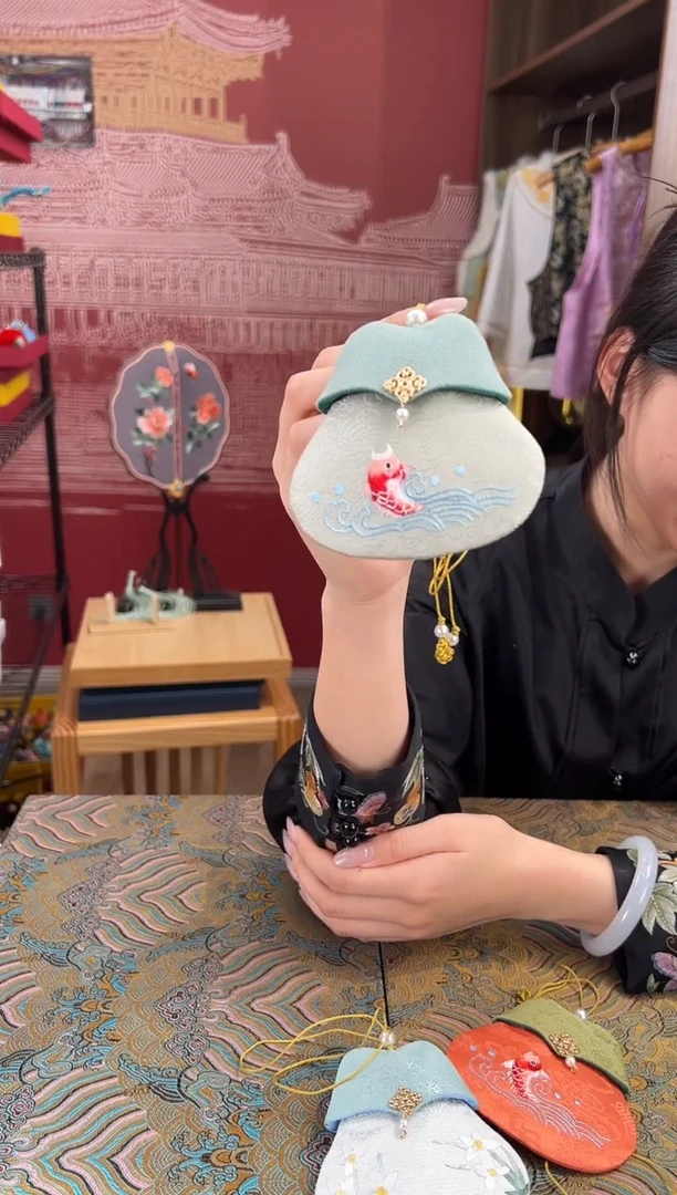 【闪购商品】刺绣苏绣非遗手工荷包