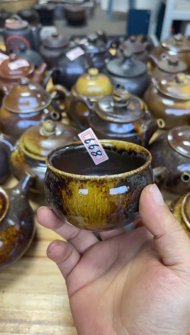 【闪购商品】壶668号微瑕【白云推荐】建水紫陶杯