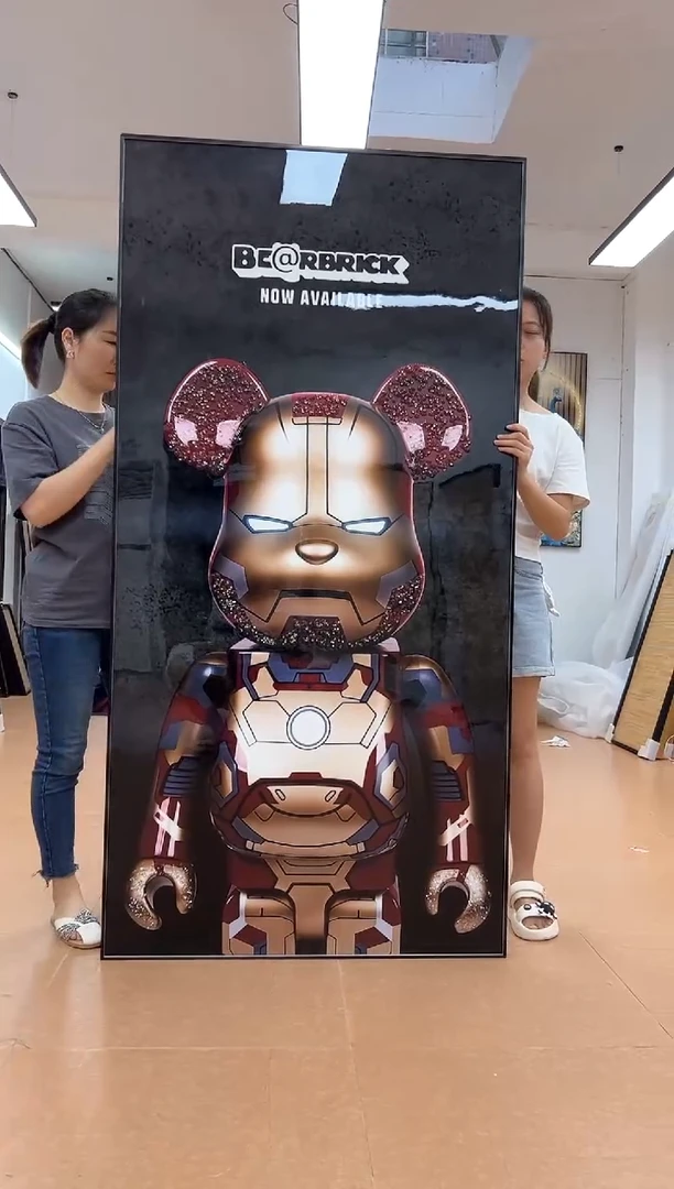 带灯款90*180带灯插电钢铁侠暴力熊