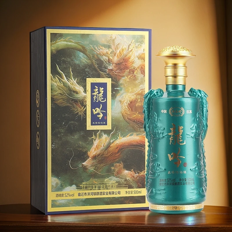赋龙吟 龙吟酒 浓香型白酒52度500ml TX