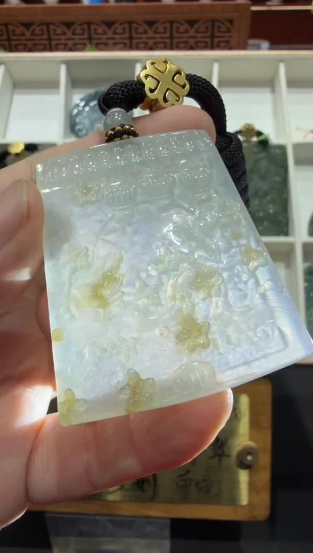 未镶嵌挂件翡翠A货翡翠多样性孤品