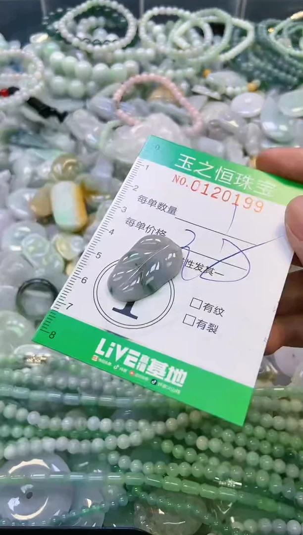 翡翠未镶嵌颈饰闪购0120199