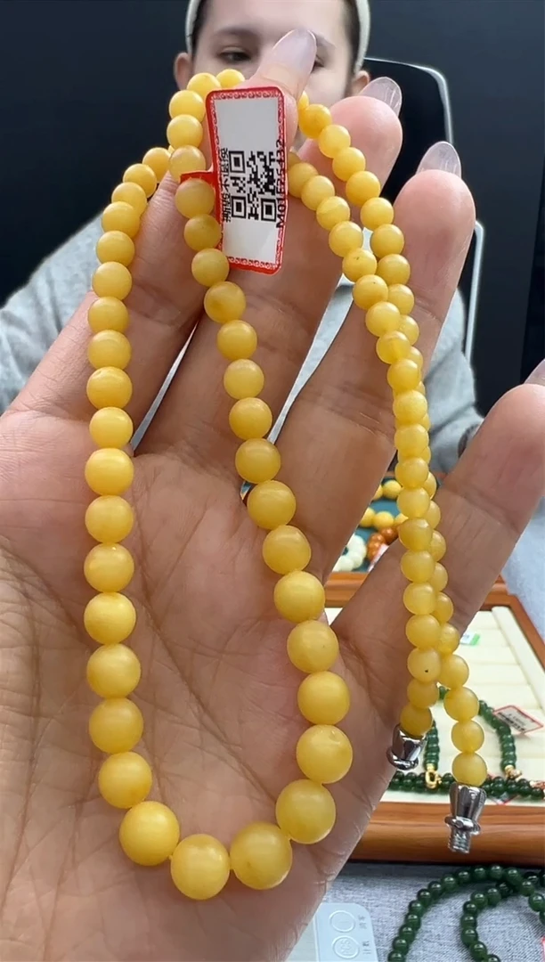 【闪购商品】琥珀颈饰未镶嵌5秒拍号