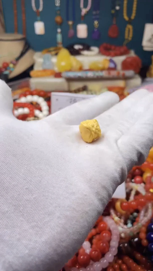 【闪购商品】石英质玉（黄龙玉）.未镶嵌40895一图一物发货