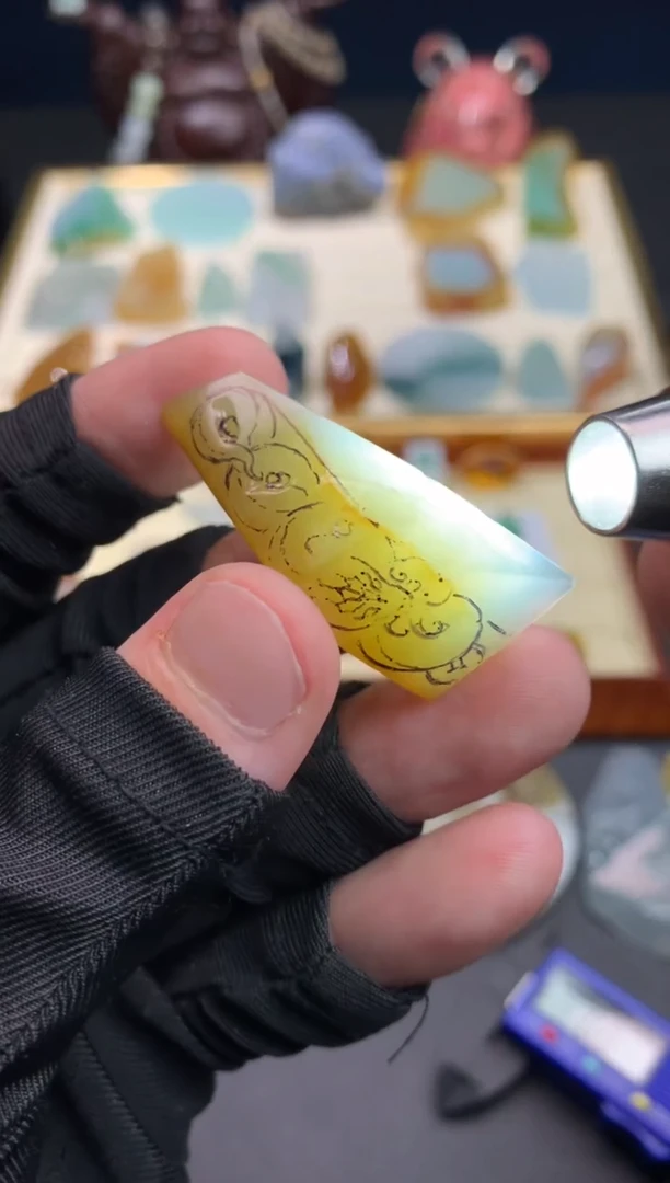 未镶嵌定制翡翠天然翡翠裸石（包工）