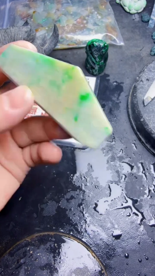 未镶嵌挂件翡翠天然翡翠130