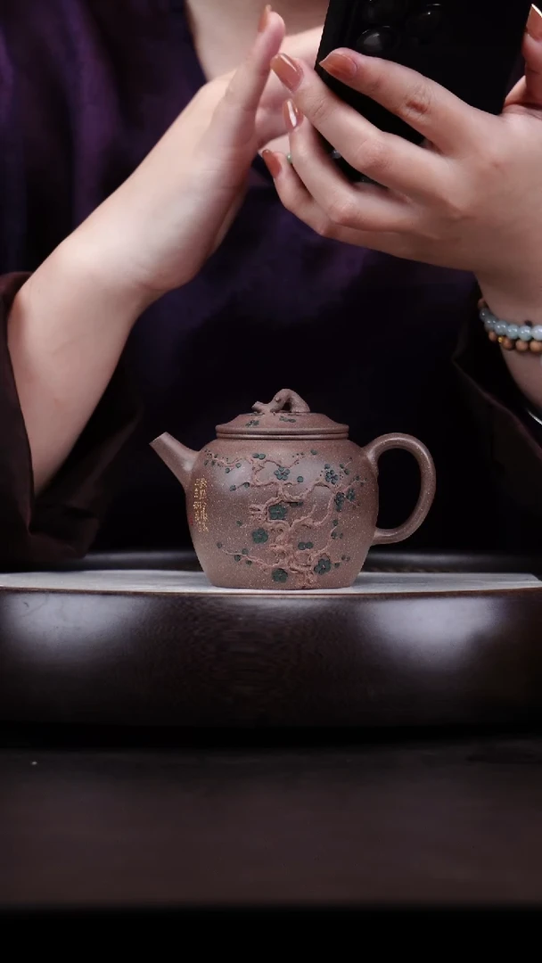 茶壶紫砂悦茗壶紫砂壶              53（天青）