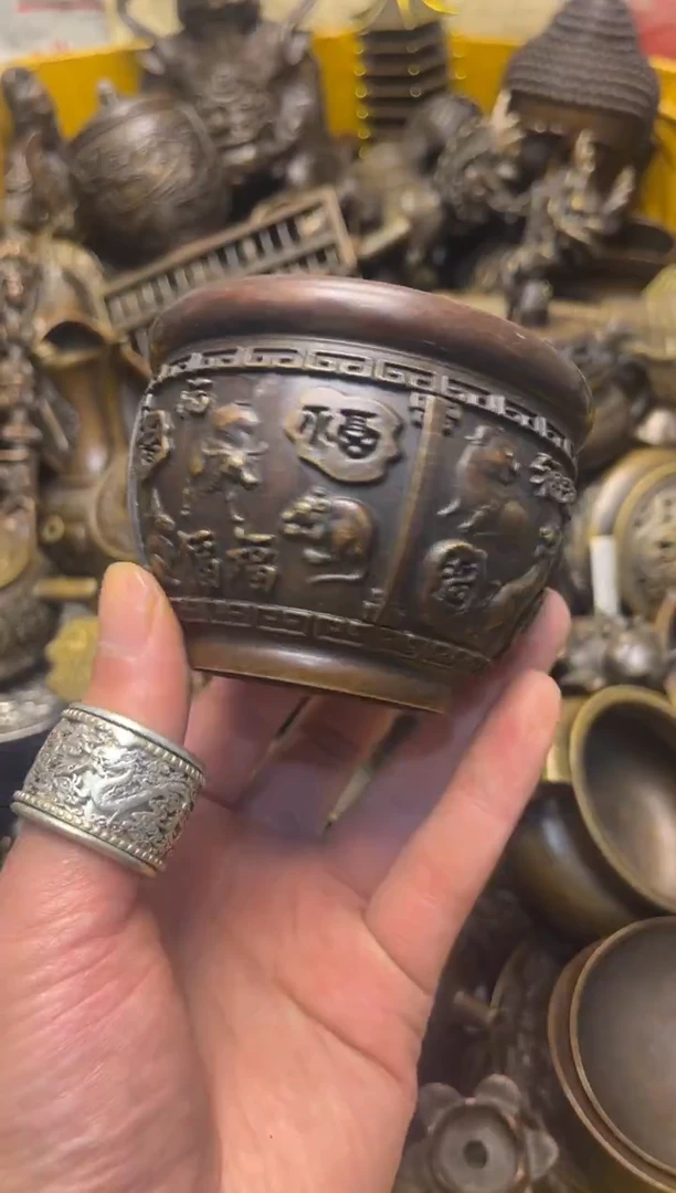 精美铜器，点击下单