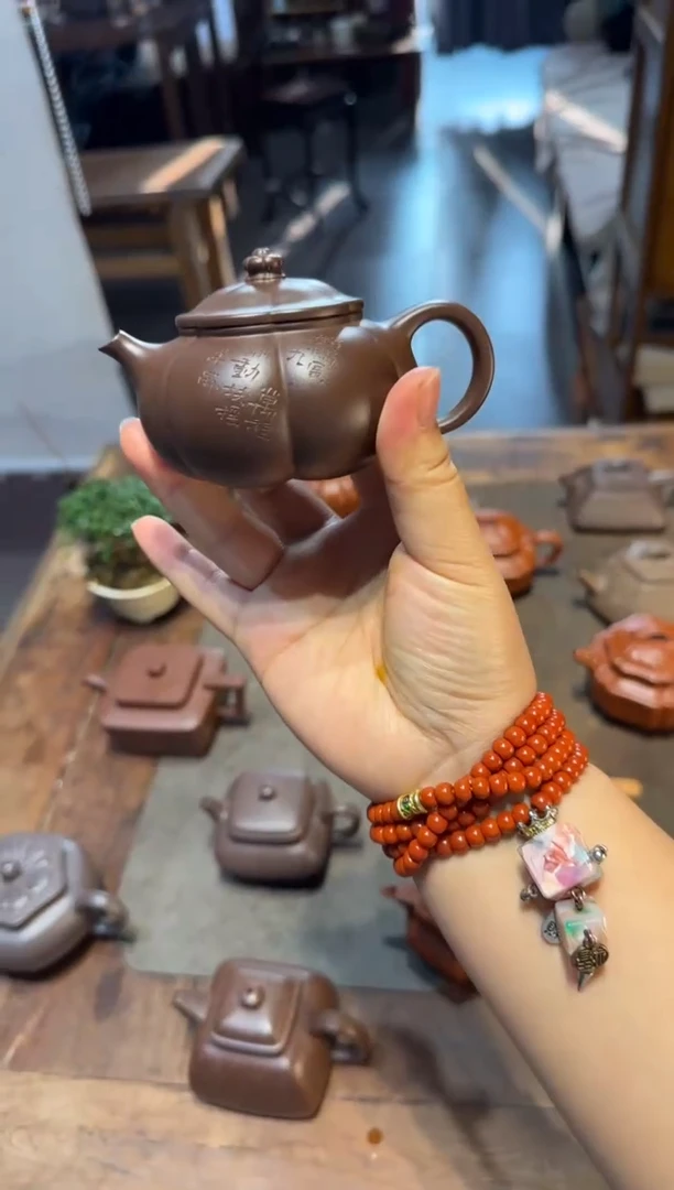 茶壶紫砂李*大鱼海棠