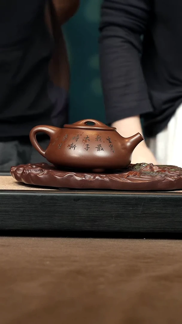 茶壶紫砂【P014】景舟瓢400c WYL