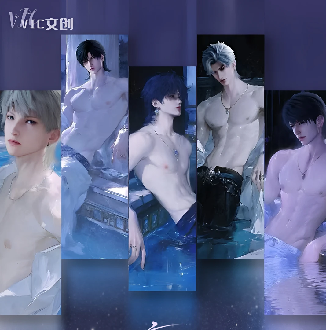 恋与深空XVic【缠绵悱恻】亚克力水晶卡（默认代拆）