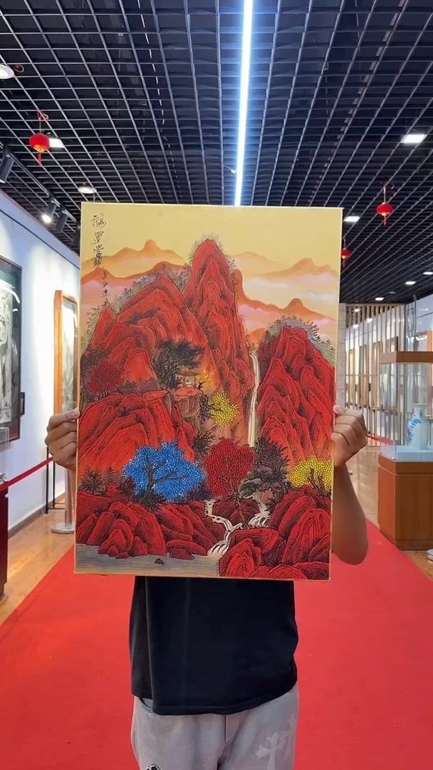 国画周建真老师绘画作品24-17