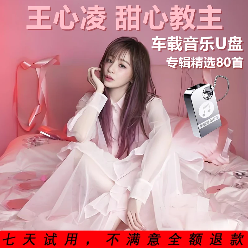 王心凌车载音乐U盘热门流行新歌榜无损高音质MP3车载通用优盘