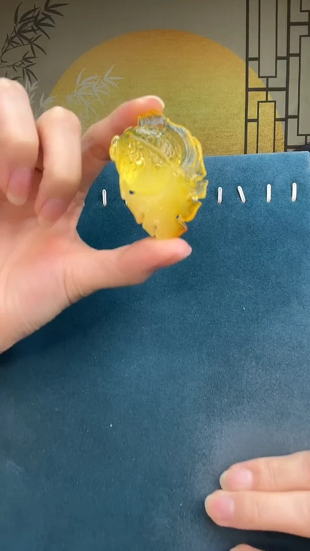 裸石琥珀未镶嵌天然蜜蜡A2673