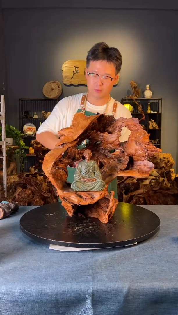 木卢师傅根艺作品（不包含人物摆件）