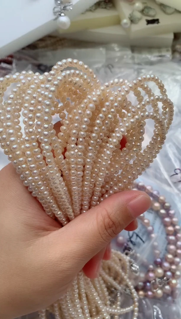 项链合金淡水珍珠多样性发其一，非无暇