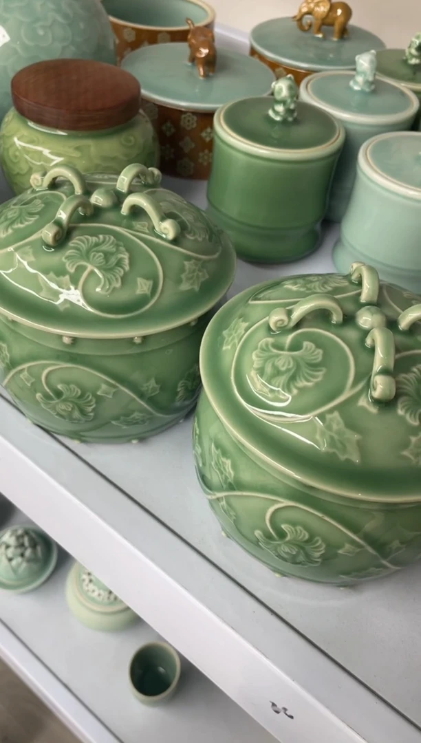 慧仙青瓷缩釉特价2个   源头厂家特价福利