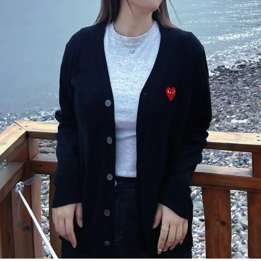 【Jessie专属】COMME des GARCONS POCKET PLAY爱心女羊上衣针织衫2