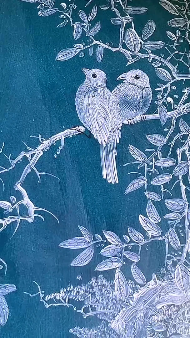 【闪购商品】瓷片614F现代工艺品一个