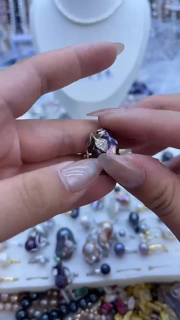 【闪购商品】淡水珍珠戒指未镶嵌224