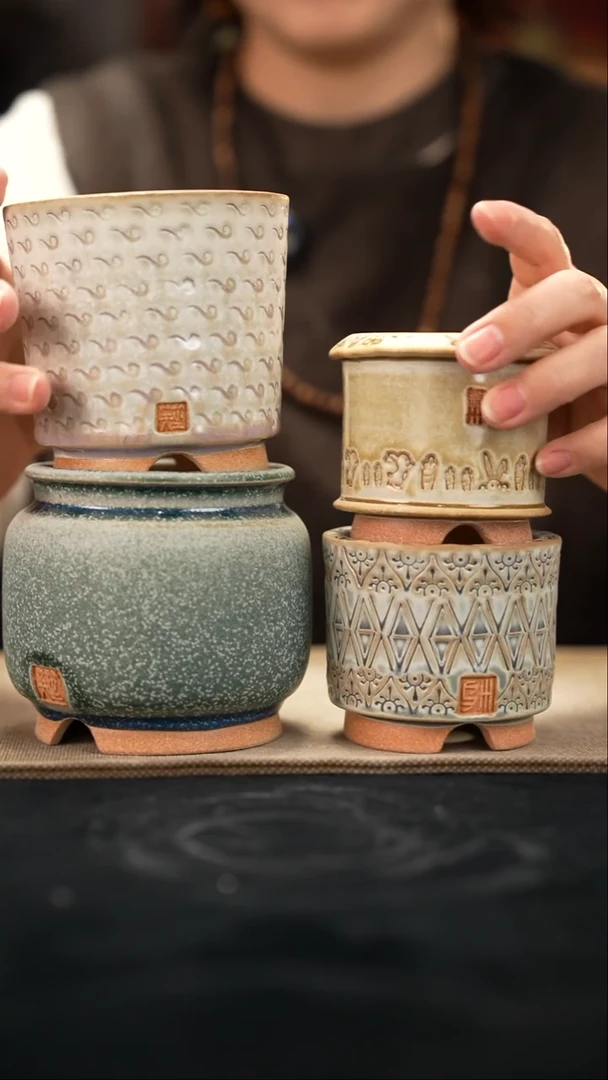 口径花盆11-20-029一组4个