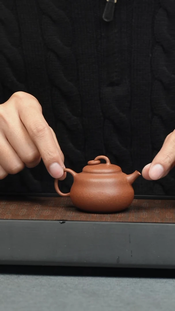【闪购商品】紫砂茶壶五堂 小福禄-75cc