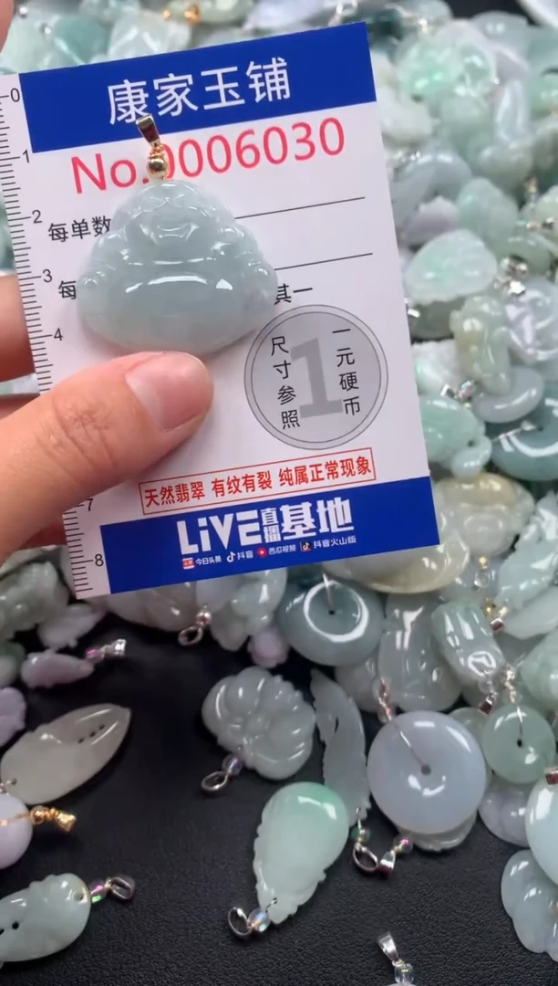 颈饰未镶嵌翡翠6030