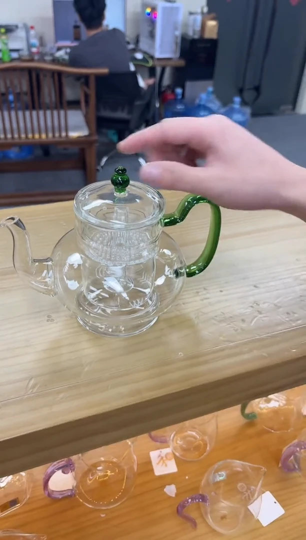 禾器宫灯壶湖绿色