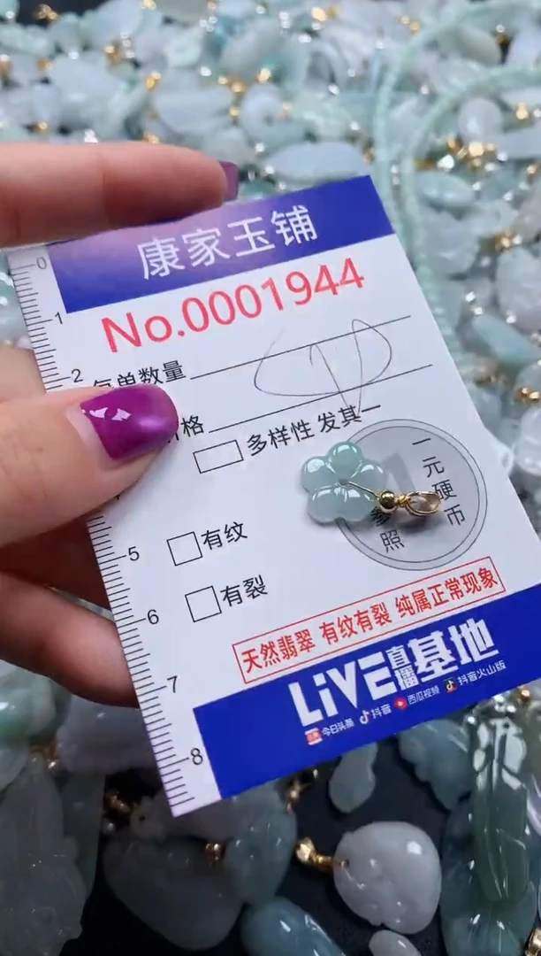 颈饰未镶嵌翡翠1944