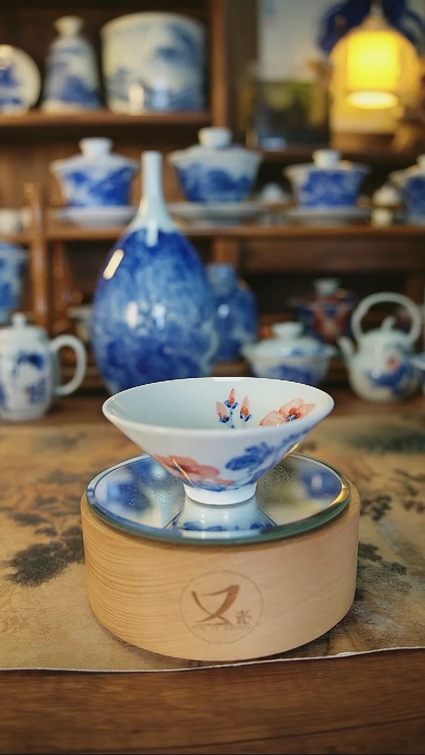 36景德镇手工手绘茶具