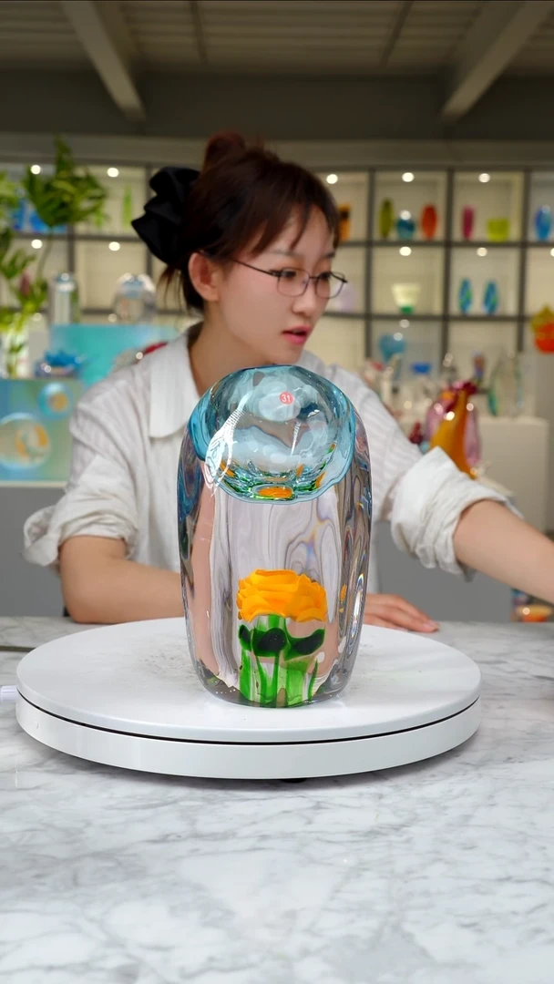琉璃君*设计款花球香薰瓶
