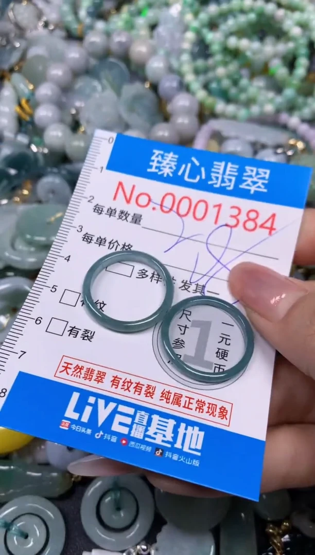 【闪购商品】翡翠颈饰未镶嵌含绳0001384